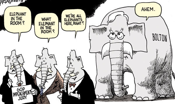 John Bolton, the elephant in the room